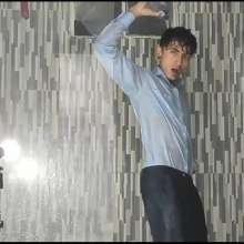 WETColours: Jack in Shower Dressed Elegantly with Shirt and Pants