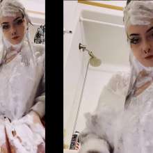 Slime Genesis: Jinxxx Covers Herself in Cream!