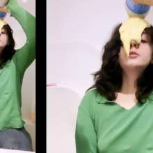 Slime Genesis: Jinxxx Tries to Find out If Batter Is Good for Her Hair...