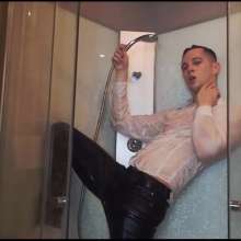 WETColours: Josh Wet in White Shirt