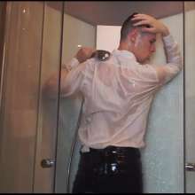 WETColours: Josh Wet in White Shirt