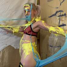 RevSlymsford: Kaydens Gets Messy With Mallow In Black Tights + Bra