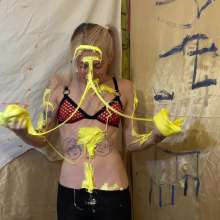 RevSlymsford: Kaydens Gets Messy With Mallow In Black Tights + Bra