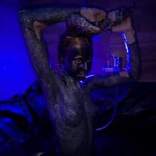 Your Wet Cat: Latex Painted Sexy Black Demon