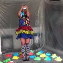 SlapstickBabes: Megan Jones Clowning Around