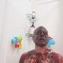 MontyBurns: Messy Monty's Chocolate Shower