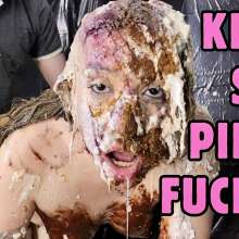 Messy Temptress: Messy Temptress Gets Pied and Fucked!  Hardcore Messy Sex