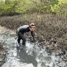 Messy Temptress: Rubbing My Clit in the Swamp like a Horny Mud Nymph