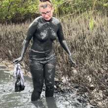 Messy Temptress: Rubbing My Clit in the Swamp like a Horny Mud Nymph