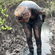 Messy Temptress: Rubbing My Clit in the Swamp like a Horny Mud Nymph