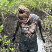 Messy Temptress: Rubbing My Clit in the Swamp like a Horny Mud Nymph