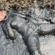 Messy Temptress: Rubbing My Clit in the Swamp like a Horny Mud Nymph