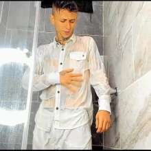 WETColours: Nico Wet with Jacket and White Shirt underneath and Pants