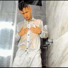 WETColours: Nico Wet with Jacket and White Shirt underneath and Pants