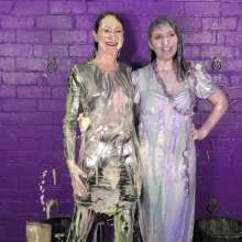 DungeonMasterOne: Silver Dress Party Gunge with Honeysuckle and Lucia!