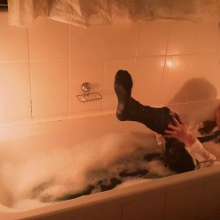 Thefetishgirl: Soaking Wet Sock Play