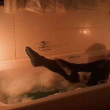 Thefetishgirl: Soaking Wet Sock Play
