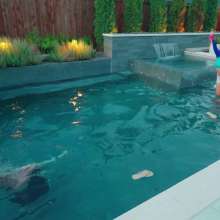 WetlookFashion: Summer Invites Ashley for a Spontaneous Swim