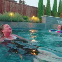 WetlookFashion: Summer Invites Ashley for a Spontaneous Swim