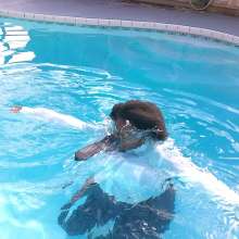 gsdwetlook: Swimming in a White Shirt and Tie