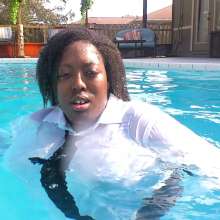 gsdwetlook: Swimming in a White Shirt and Tie