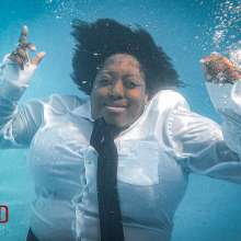 gsdwetlook: Swimming in a White Shirt and Tie