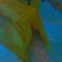 WildThang: Taking a Dip in Yellow Gown