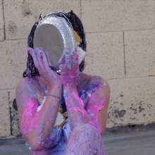 messyhot: Tesla Elektra Cake Mess Flexibility Demonstration