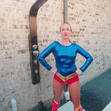 WetlookFashion: UltraGirl Mandi Gagged and Bonded Up in the Pool