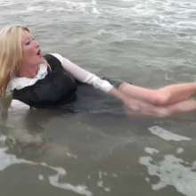 custardcouple: Wet Suit After Work 1