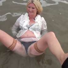 custardcouple: Wet Suit After Work 1