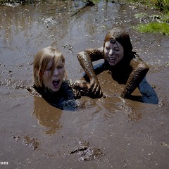 DIDVP_Leila: Mae & Leila in deep mud - Bog Demon photos