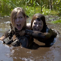 DIDVP_Leila: Mae & Leila in deep mud - Bog Demon photos