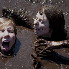 DIDVP_Leila: Mae & Leila in deep mud - Bog Demon photos