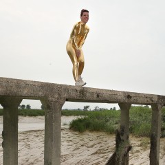 FOXY: Jumping in mud