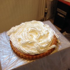 JellynCustard: Sitting on a pie!