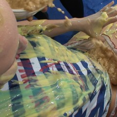 MissT: Anna D plays Strip or Slime - Messy Angels