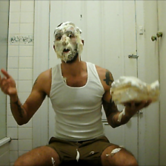 sillystooge: getting slammed with custard cream pies