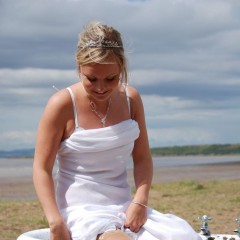 LisaMoomin: Some Ruined White Muddy Dresses!
