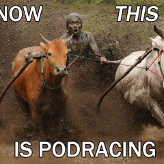IllgetUdirtylickUclean: Muddy PodRacing on Star Wars Day