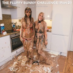 Jamie: Fluffy Bunny Challenge ends in a hogtied mess