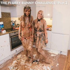 Jamie: Fluffy Bunny Challenge ends in a hogtied mess