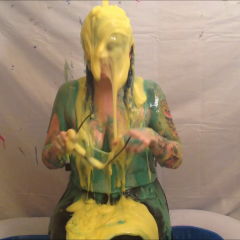 CandyCustard: Elizabeth gunged repeatedly playing my game!