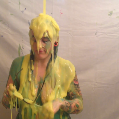 CandyCustard: Elizabeth gunged repeatedly playing my game!
