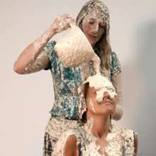 HotWamHD: Danielle and Jess Office Porridge-Shtick