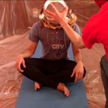 hooliham: Surprise!  It's Episode 18: Messy Yoga!