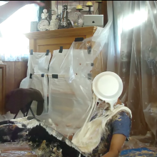 hooliham: Surprise!  It's Episode 18: Messy Yoga!