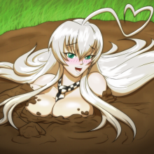 RadicalOne95: Busty Anime Girl in Quickmud (not mine)