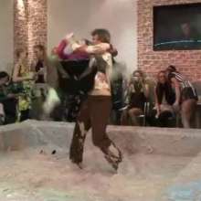 : Eurobabes with Mud Rage