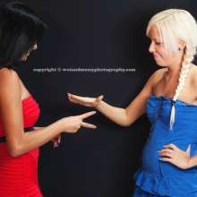 WAM Photography: Red Vs.  Blue--an in no way political colour fight
